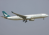 Cathay Pacific Airbus A330-343 (B-LAX) at  Bangkok - Suvarnabhumi International, Thailand