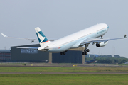 Cathay Pacific Airbus A330-343 (B-LBA) at  Jakarta - Soekarno-Hatta International, Indonesia