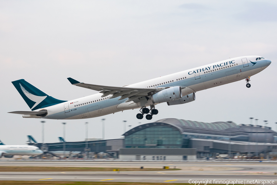 Cathay Pacific Airbus A330-343E (B-LBD) | Photo 539832