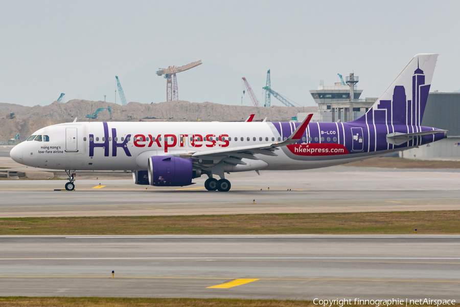 Hong Kong Express Airways Airbus A320-271N (B-LCO) | Photo 539833