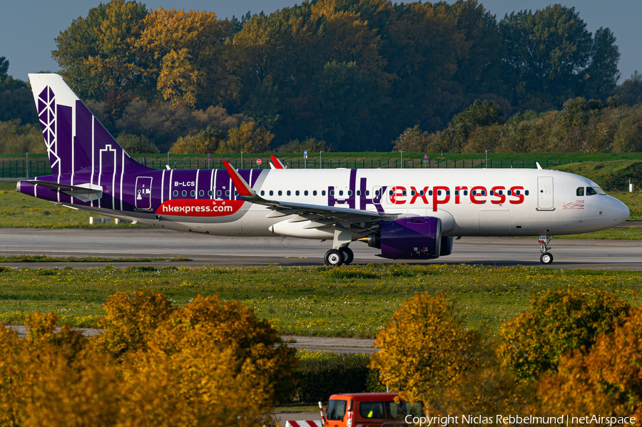 Hong Kong Express Airways Airbus A320-271N (B-LCS) | Photo 408206