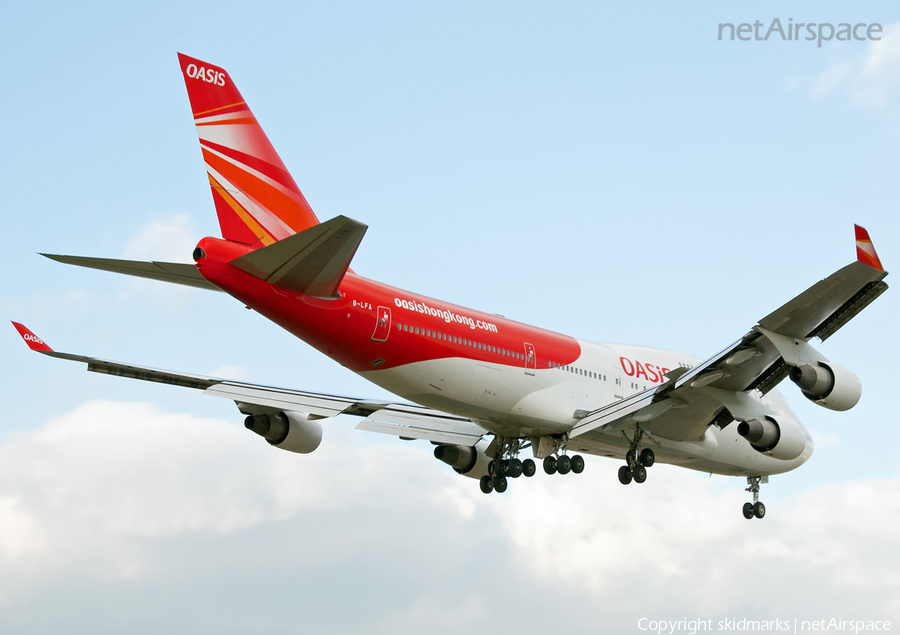 Oasis Hong Kong Airlines Boeing 747-412 (B-LFA) | Photo 22295