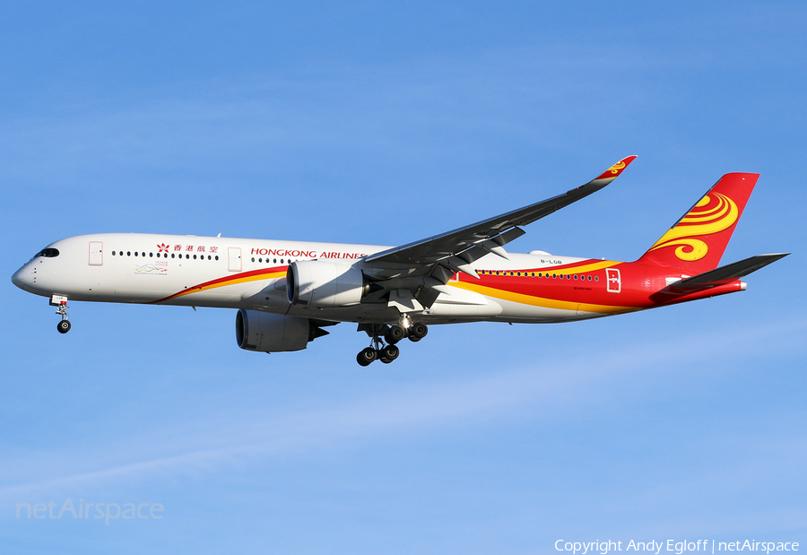 Hong Kong Airlines Airbus A350-941 (B-LGB) | Photo 369893