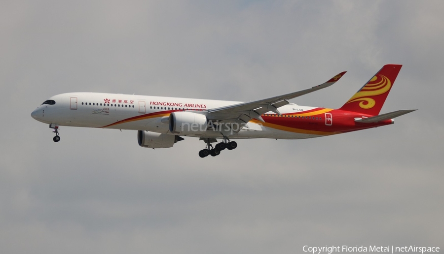 Hong Kong Airlines Airbus A350-941 (B-LGD) | Photo 302039