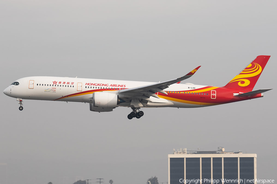 Hong Kong Airlines Airbus A350-941 (B-LGE) | Photo 309665