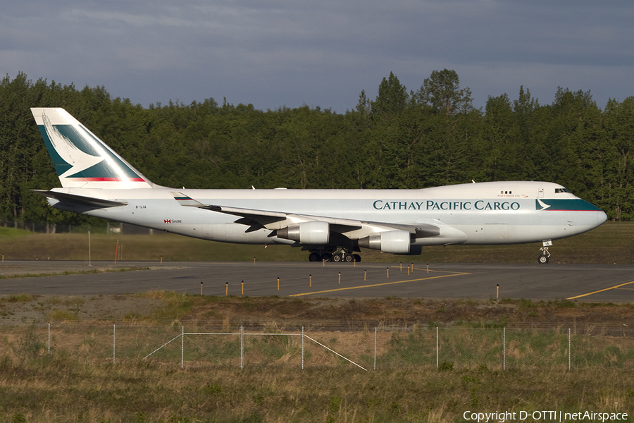 Cathay Pacific Cargo Boeing 747-467(ERF) (B-LIA) | Photo 361123