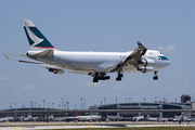 Cathay Pacific Cargo Boeing 747-467(ERF) (B-LIA) at  Dallas/Ft. Worth - International, United States