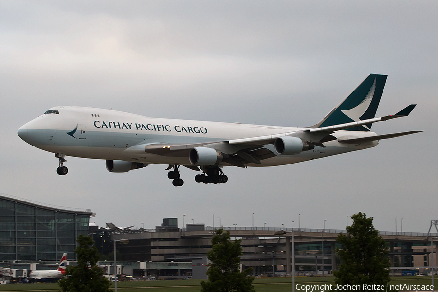 Cathay Pacific Cargo Boeing 747-467(ERF) (B-LIA) | Photo 108797