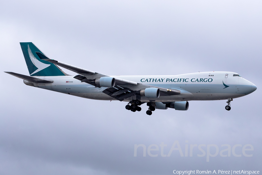 Cathay Pacific Cargo Boeing 747-467(ERF) (B-LIA) | Photo 413158