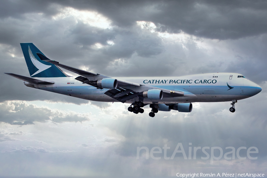 Cathay Pacific Cargo Boeing 747-467(ERF) (B-LIA) | Photo 413884