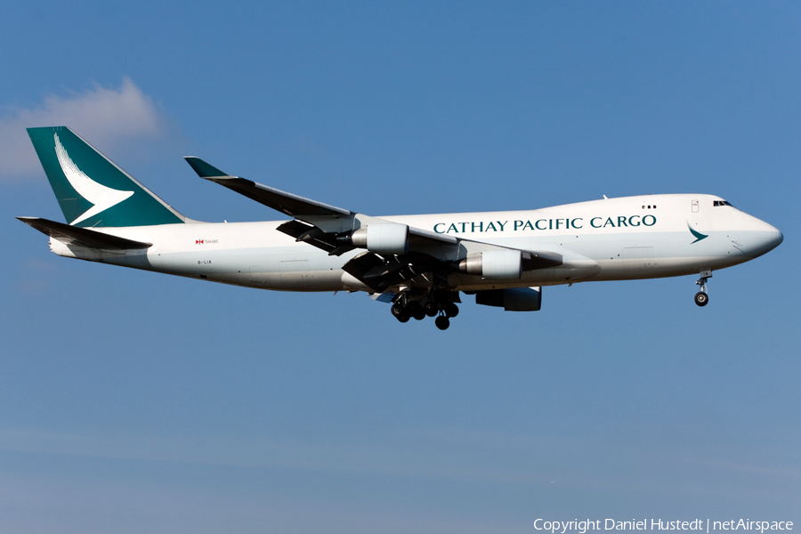 Cathay Pacific Cargo Boeing 747-467(ERF) (B-LIA) | Photo 495981