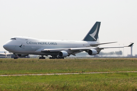 Cathay Pacific Cargo Boeing 747-467(ERF) (B-LIB) at  Amsterdam - Schiphol, Netherlands