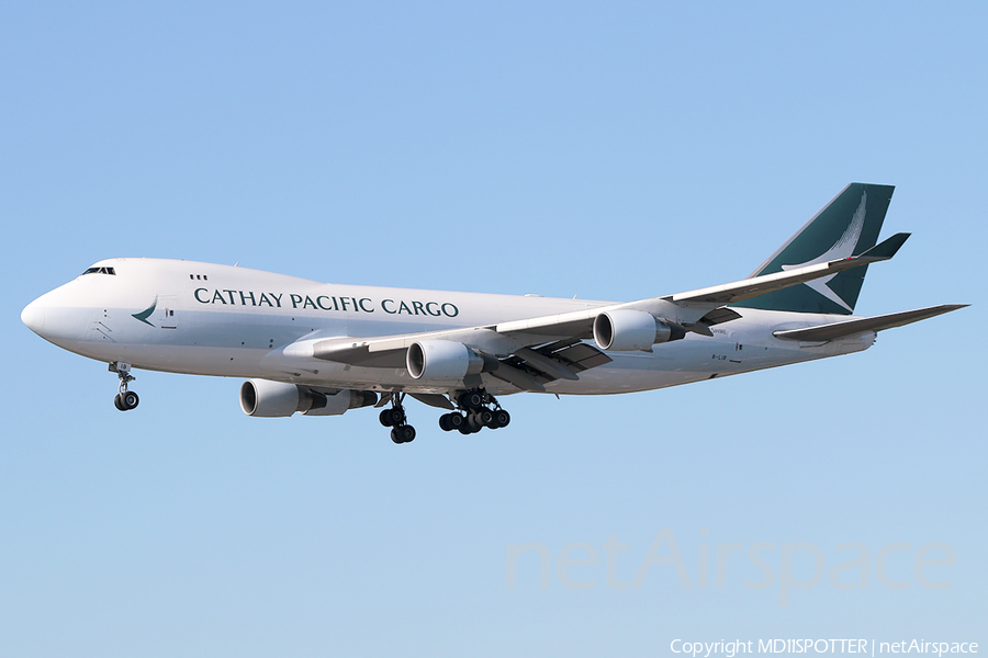 Cathay Pacific Cargo Boeing 747-467(ERF) (B-LIB) | Photo 181308