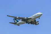 Cathay Pacific Cargo Boeing 747-467(ERF) (B-LIB) at  Jakarta - Soekarno-Hatta International, Indonesia