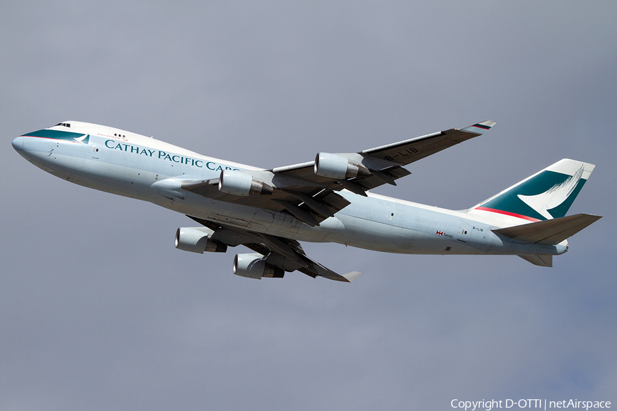 Cathay Pacific Cargo Boeing 747-467(ERF) (B-LIB) | Photo 333533