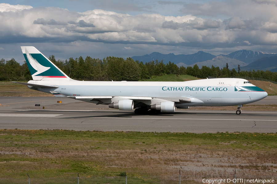 Cathay Pacific Cargo Boeing 747-467(ERF) (B-LIC) | Photo 361439