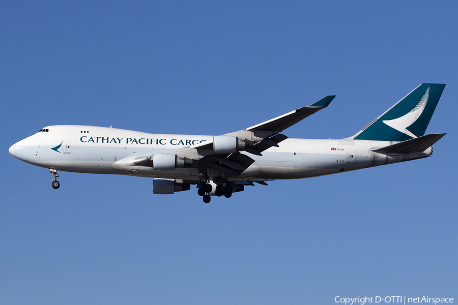 Cathay Pacific Cargo Boeing 747-467(ERF) (B-LIC) | Photo 540125