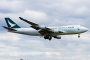 Cathay Pacific Cargo Boeing 747-467(ERF) (B-LIC) at  London - Heathrow, United Kingdom