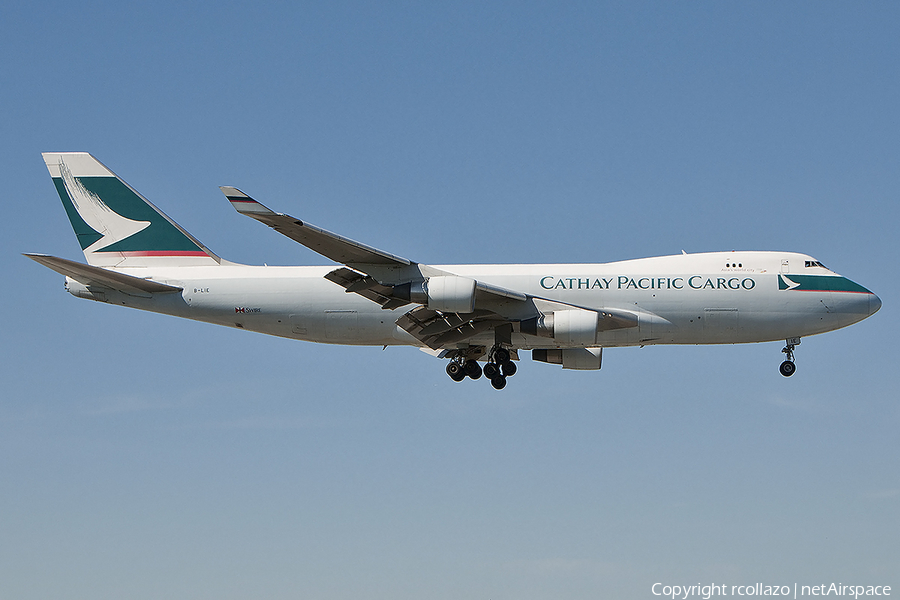 Cathay Pacific Cargo Boeing 747-467(ERF) (B-LIC) | Photo 117885