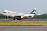 Cathay Pacific Cargo Boeing 747-467(ERF) (B-LIC) at  Milan - Malpensa, Italy