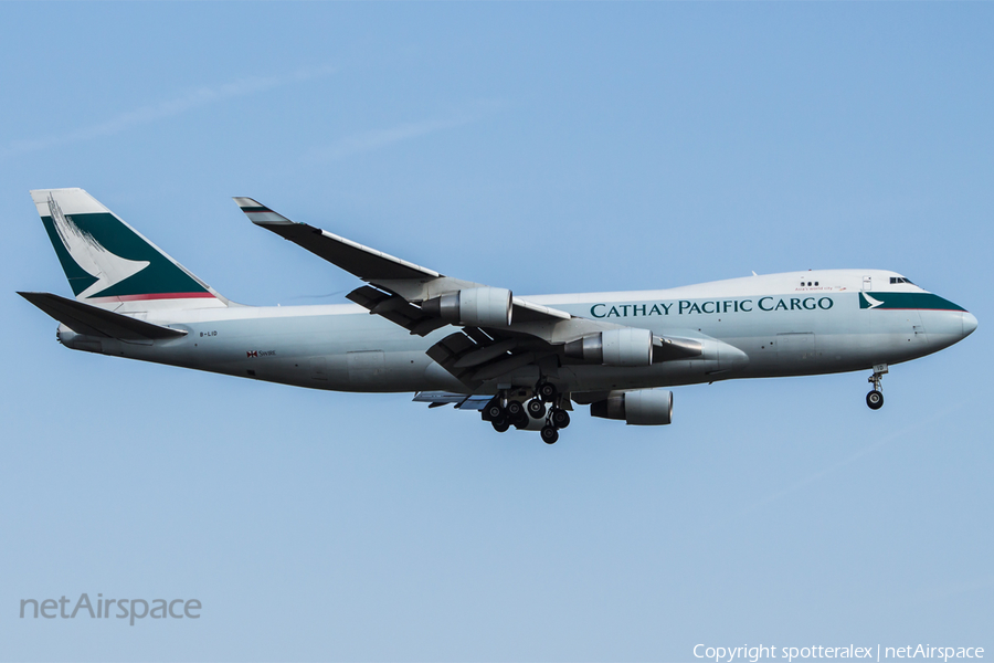 Cathay Pacific Cargo Boeing 747-467(ERF) (B-LID) | Photo 93559
