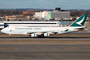 Cathay Pacific Cargo Boeing 747-467(ERF) (B-LID) at  New York - John F. Kennedy International, United States