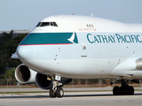 Cathay Pacific Cargo Boeing 747-467(ERF) (B-LID) at  Miami - International, United States