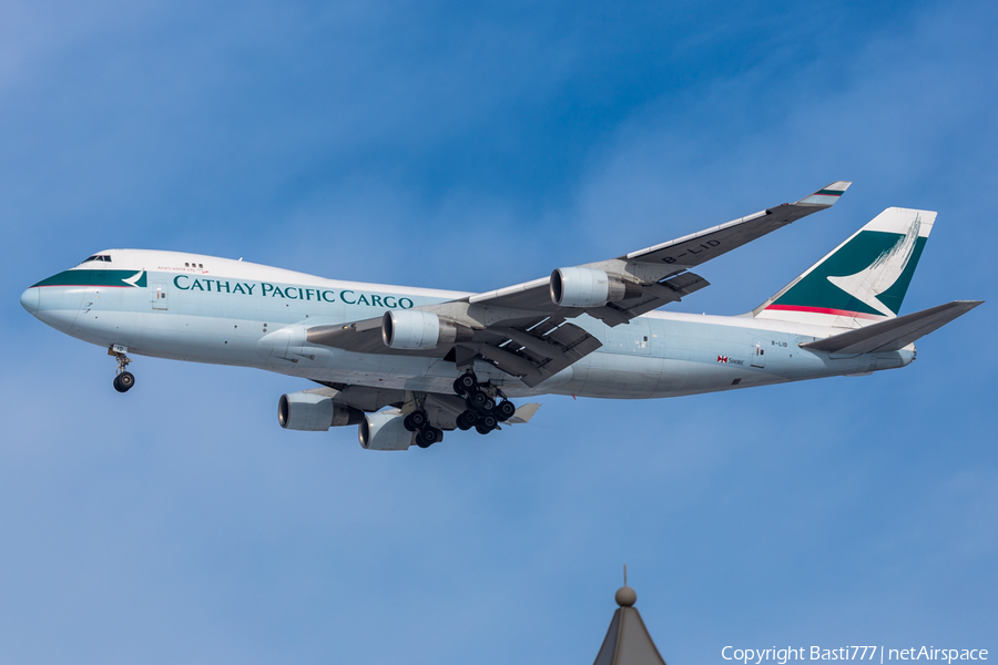 Cathay Pacific Cargo Boeing 747-467(ERF) (B-LID) | Photo 66789
