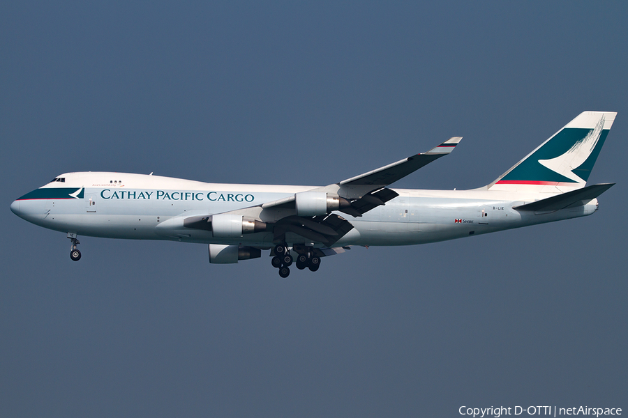 Cathay Pacific Cargo Boeing 747-467(ERF) (B-LIE) | Photo 397207