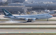 Cathay Pacific Cargo Boeing 747-467(ERF) (B-LIE) at  Los Angeles - International, United States