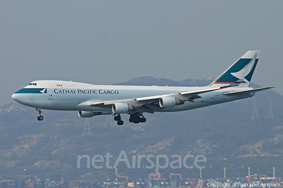 Cathay Pacific Cargo Boeing 747-467(ERF) (B-LIF) | Photo 368084