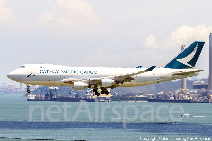 Cathay Pacific Cargo Boeing 747-467(ERF) (B-LIF) | Photo 427214