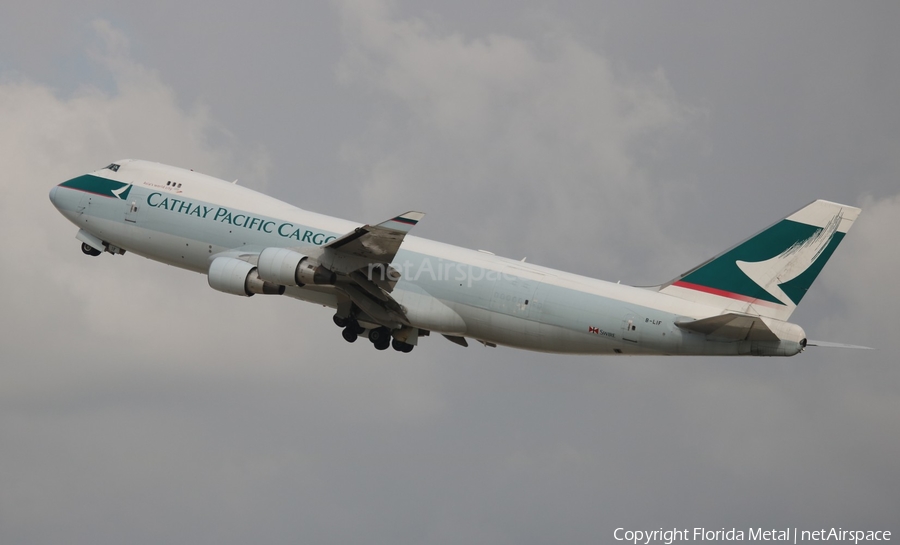 Cathay Pacific Cargo Boeing 747-467(ERF) (B-LIF) | Photo 330817