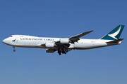 Cathay Pacific Cargo Boeing 747-867F (B-LJA) at  Los Angeles - International, United States
