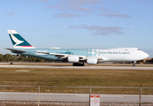 Cathay Pacific Cargo Boeing 747-867F (B-LJA) at  Miami - International, United States