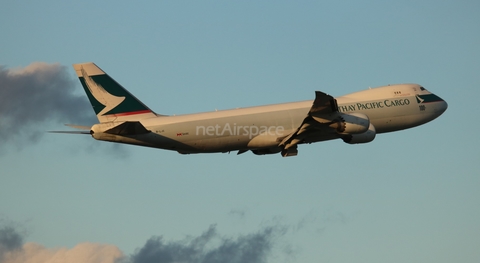 Cathay Pacific Cargo Boeing 747-867F (B-LJC) at  Miami - International, United States