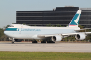Cathay Pacific Cargo Boeing 747-867F (B-LJF) at  Miami - International, United States