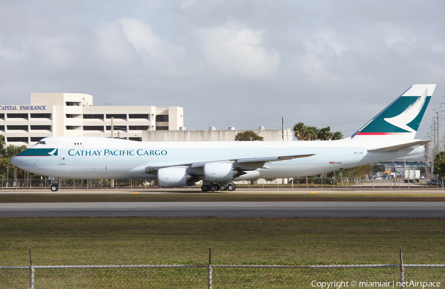 Cathay Pacific Cargo Boeing 747-867F (B-LJG) | Photo 3504