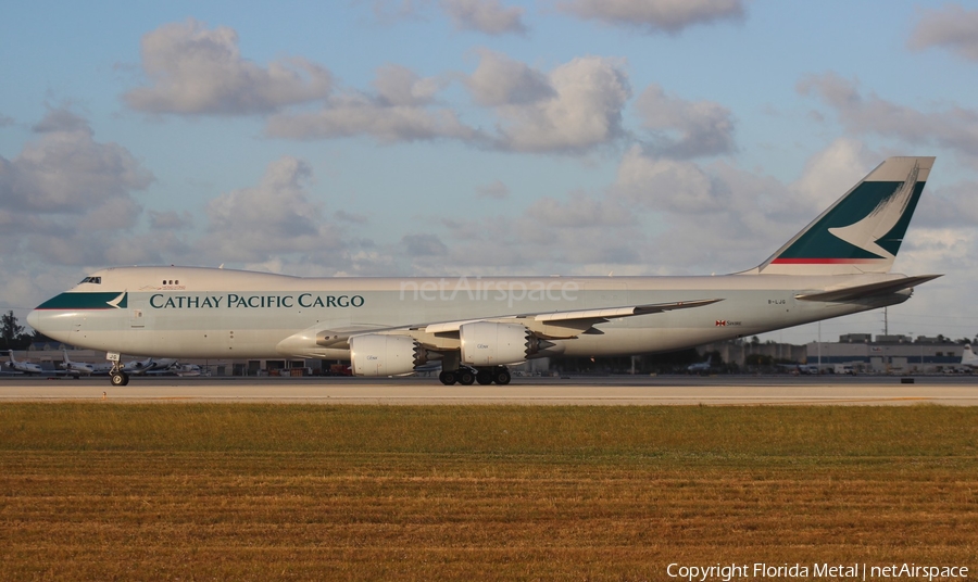 Cathay Pacific Cargo Boeing 747-867F (B-LJG) | Photo 554875