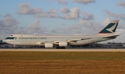 Cathay Pacific Cargo Boeing 747-867F (B-LJG) at  Miami - International, United States