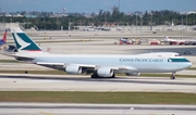 Cathay Pacific Cargo Boeing 747-867F (B-LJG) at  Miami - International, United States