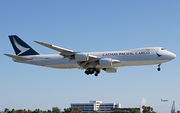 Cathay Pacific Cargo Boeing 747-867F (B-LJH) at  Miami - International, United States