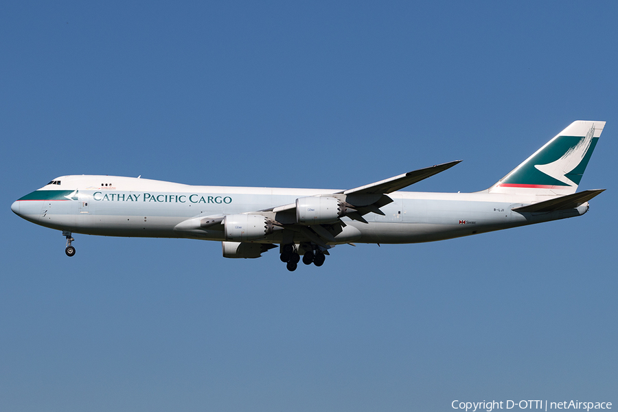 Cathay Pacific Cargo Boeing 747-867F (B-LJI) | Photo 166720