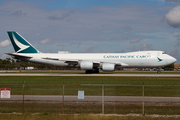Cathay Pacific Cargo Boeing 747-867F (B-LJI) at  Miami - International, United States
