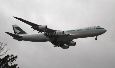 Cathay Pacific Cargo Boeing 747-867F (B-LJI) at  Chicago - O'Hare International, United States