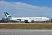 Cathay Pacific Cargo Boeing 747-867F (B-LJJ) at  Miami - International, United States