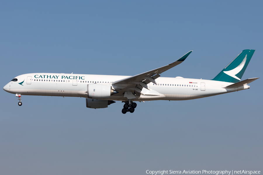 Cathay Pacific Airbus A350-941 (B-LQD) | Photo 502505