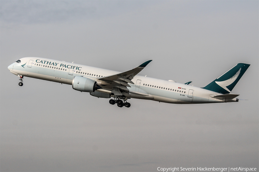 Cathay Pacific Airbus A350-941 (B-LRA) | Photo 172195