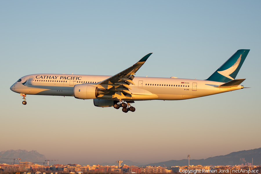 Cathay Pacific Airbus A350-941 (B-LRD) | Photo 294233