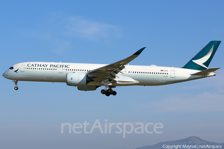 Cathay Pacific Airbus A350-941 (B-LRF) | Photo 346026